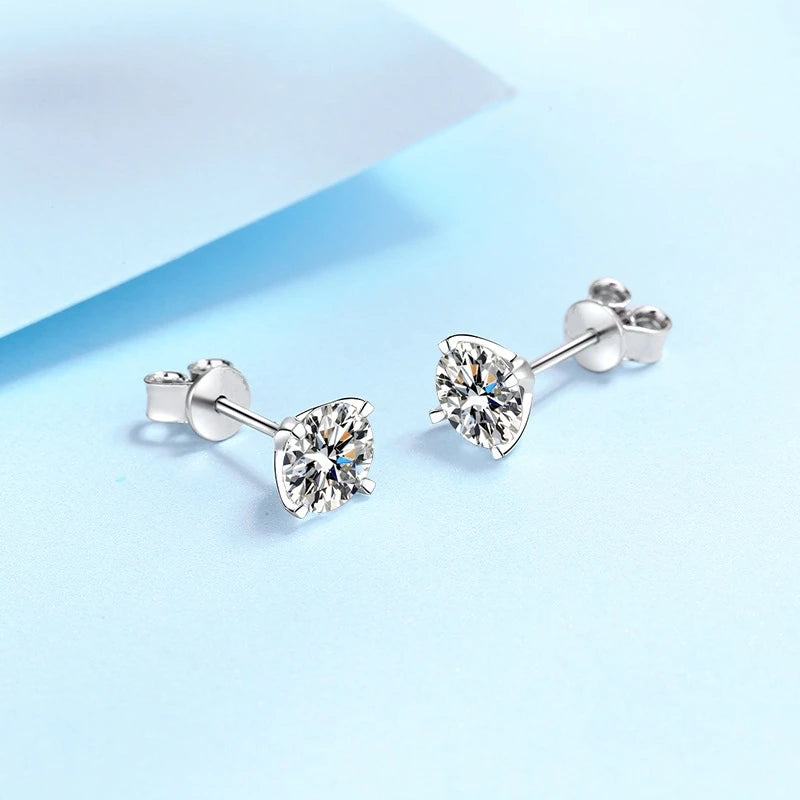 The Solitaire Earrings