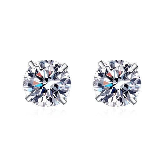 The Solitaire Earrings